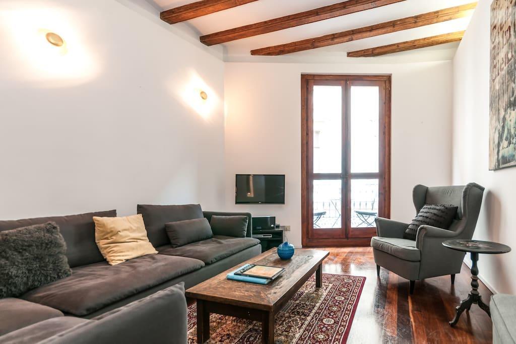 Apartment 3 Bedroom Near Las Ramblas